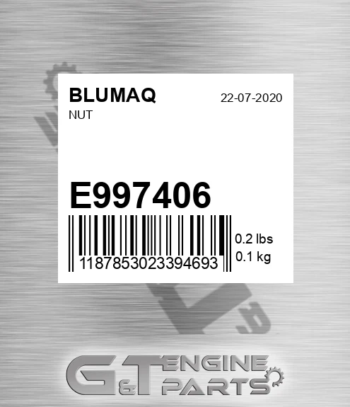 E997406 BLUMAQ Nut