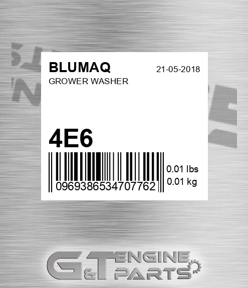 4E6 BLUMAQ Grower Washer
