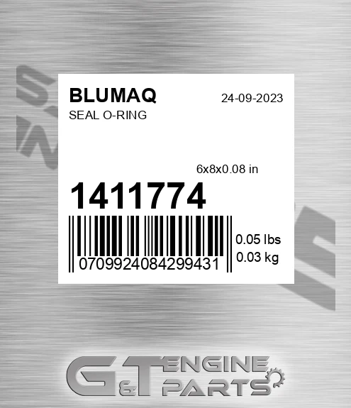 141-1774 Seal O-ring for BLUMAQ