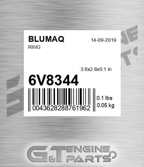 6V-8344 Ring for BLUMAQ