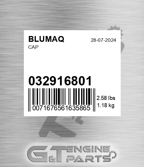 032916801 BLUMAQ Cap