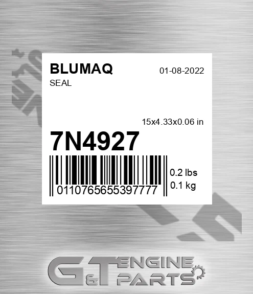 7N-4927 Seal for BLUMAQ