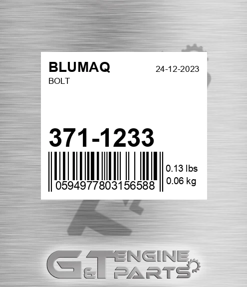 371-1233 BLUMAQ Bolt