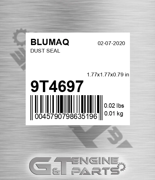 9T-4697 BLUMAQ Dust Seal