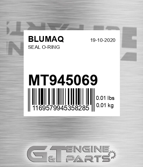 MT945069 Seal O-ring for BLUMAQ