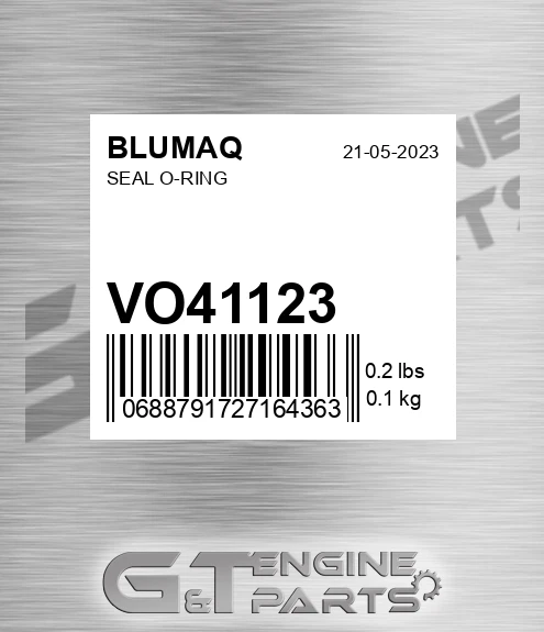VO41123 Seal O-ring for BLUMAQ