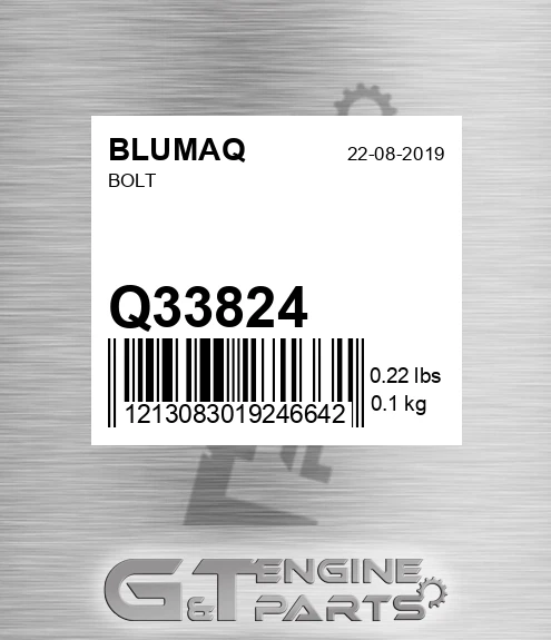 Q33824 BLUMAQ Bolt