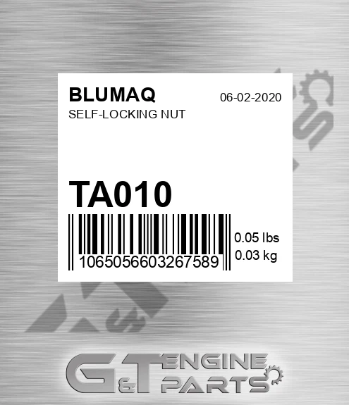 TA010 Self-locking Nut