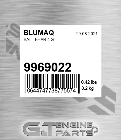 9969022 BLUMAQ Ball Bearing