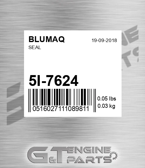 5I-7624 Seal for BLUMAQ