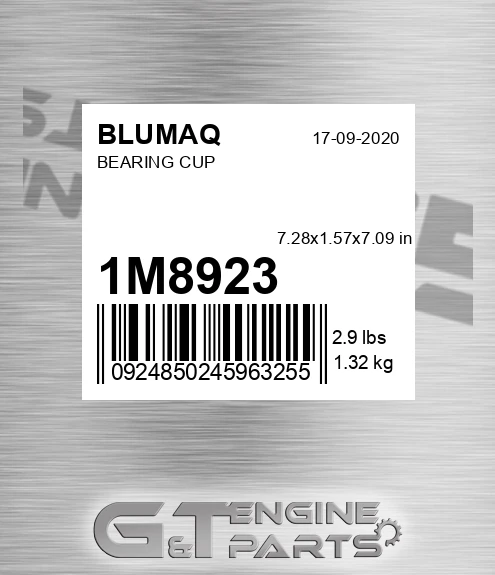 1M-8923 Bearing Cup for BLUMAQ