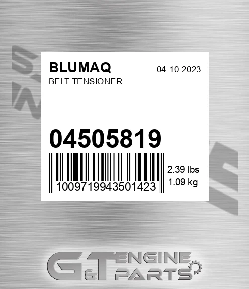 04505819 Belt Tensioner for BLUMAQ