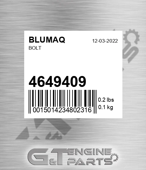 464-9409 Bolt