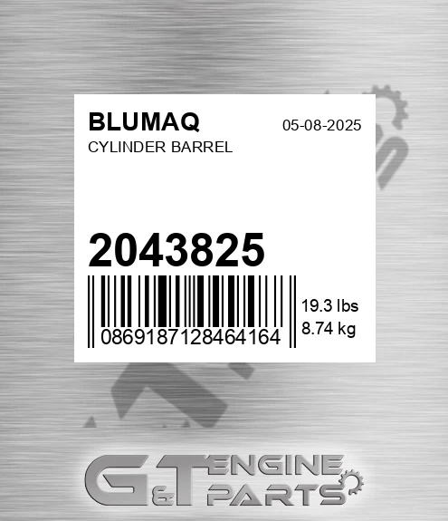 2043825 Cylinder Barrel for BLUMAQ