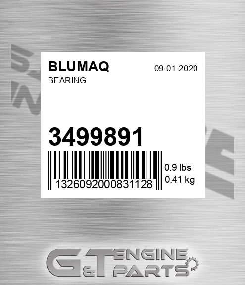 349-9891 Bearing for BLUMAQ