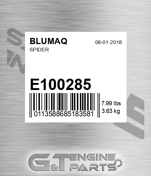 E100285 BLUMAQ Spider