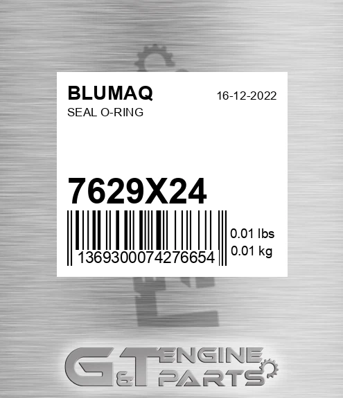 7629X24 Seal O-ring for BLUMAQ