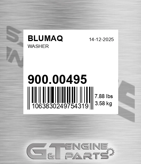 900.00495 Washer for BLUMAQ