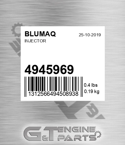 4945969 BLUMAQ Injector