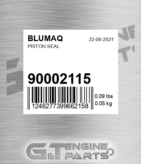 900.02115 Piston Seal for BLUMAQ