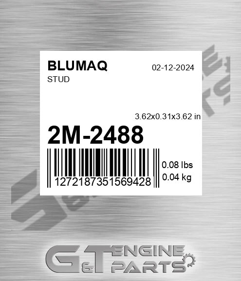 2M-2488 Stud for BLUMAQ