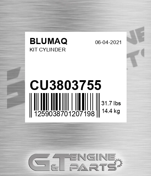 CU3803755 BLUMAQ Kit Cylinder