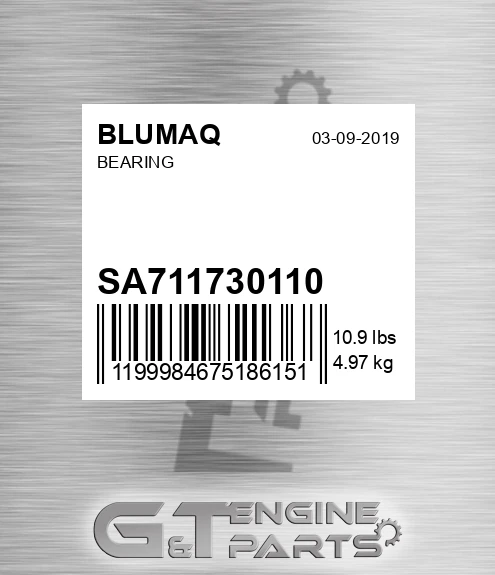 SA7117-30110 Bearing for BLUMAQ