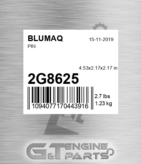 2G-8625 BLUMAQ Pin