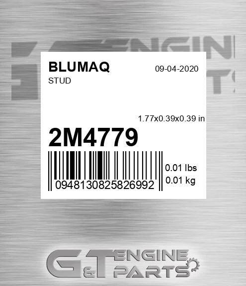 2M-4779 Stud for BLUMAQ