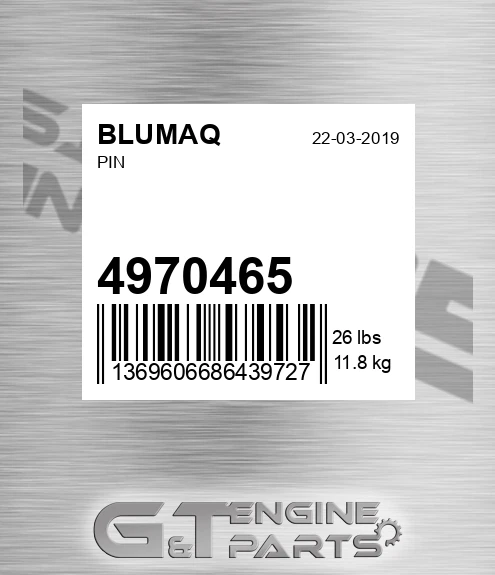 4970465 Pin for BLUMAQ