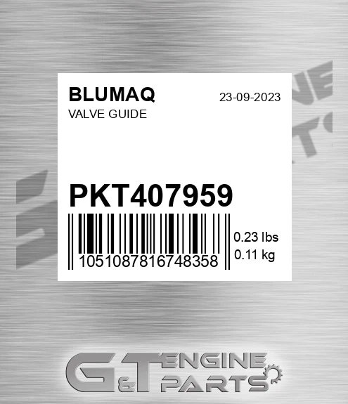PKT407959 Valve Guide for BLUMAQ