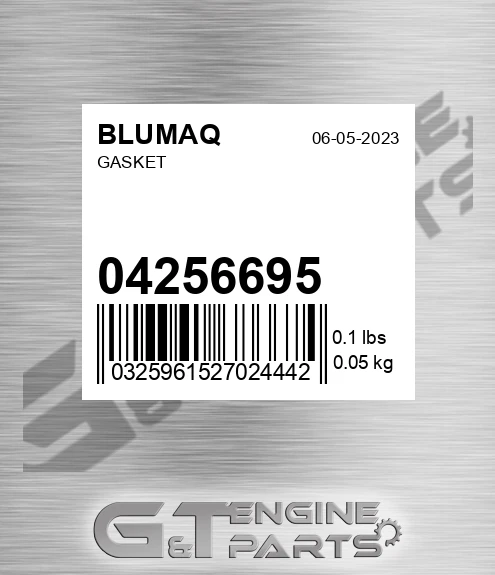 04256695 Gasket for BLUMAQ