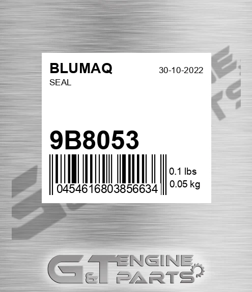 9B-8053 Seal for BLUMAQ