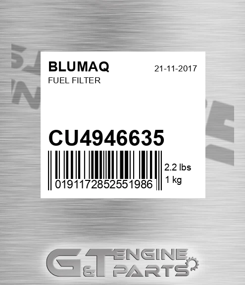 CU4946635 Fuel Filter for BLUMAQ