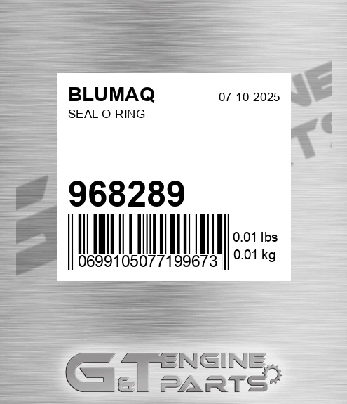 968289 BLUMAQ Seal O-ring