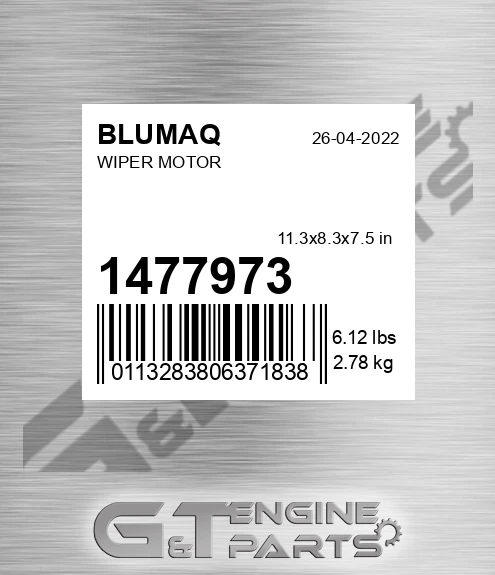 147-7973 Wiper Motor for BLUMAQ