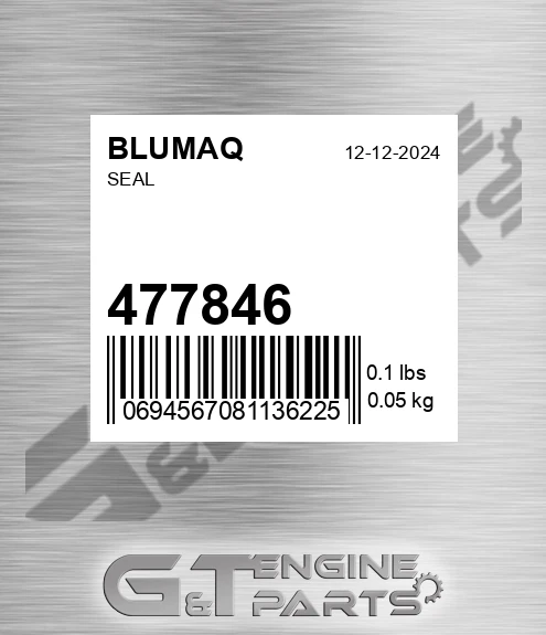 477846 Seal for BLUMAQ