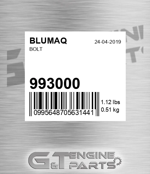 993000 BLUMAQ Bolt