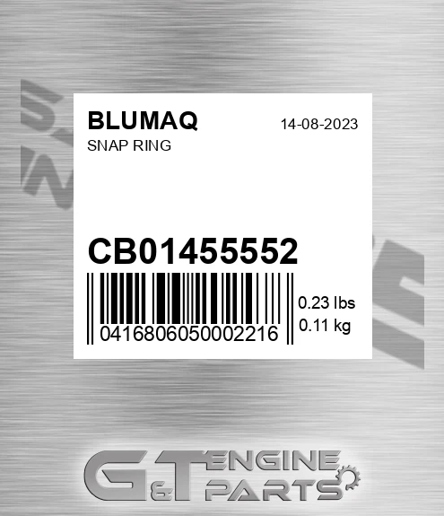 CB01455552 Snap Ring for BLUMAQ