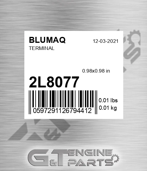 2L-8077 Terminal for BLUMAQ