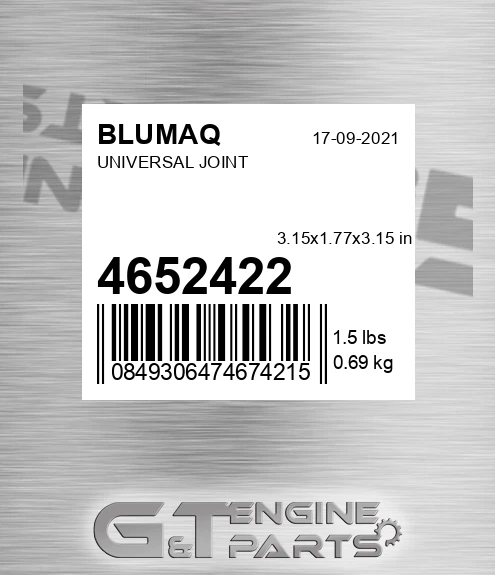 465-2422 Universal Joint for BLUMAQ
