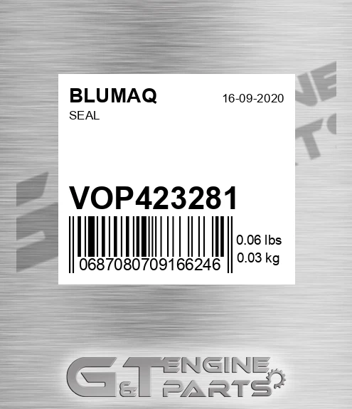 VOP423281 Seal for BLUMAQ