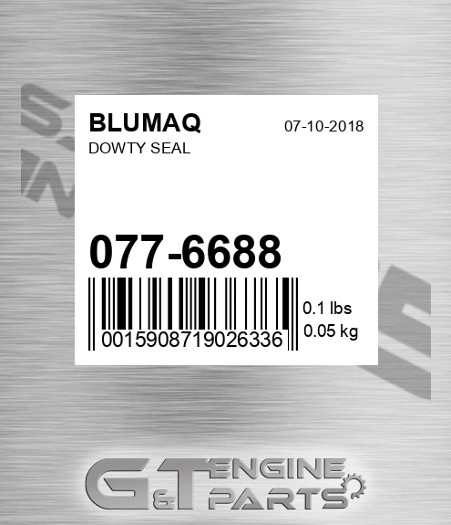 077-6688 Dowty Seal for BLUMAQ