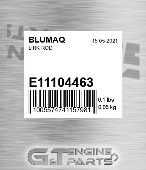 E11104463 Link Rod for BLUMAQ
