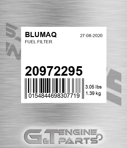20972295 Fuel Filter for BLUMAQ