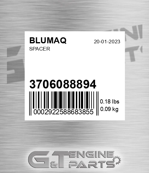 3706088894 Spacer for BLUMAQ