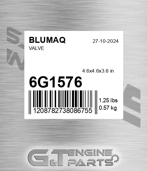 6G-1576 Valve for BLUMAQ