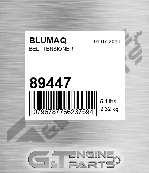 89447 Belt Tensioner for BLUMAQ