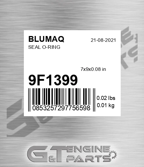 9F-1399 Seal O-ring for BLUMAQ