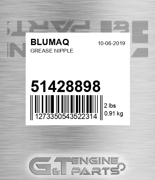 51428898 BLUMAQ Grease Nipple